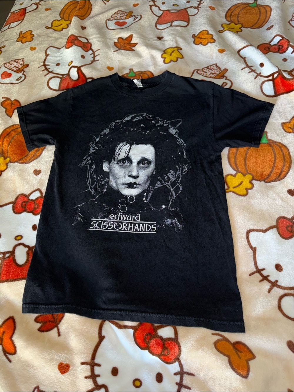 Alstyle Black Edward Scissorhands Graphic Tee